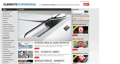 Desktop Screenshot of clementz-euromegras.com